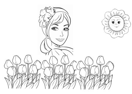 Раскраски беременные