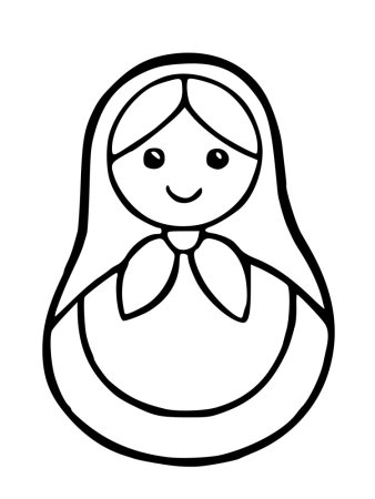 Раскраска мама
