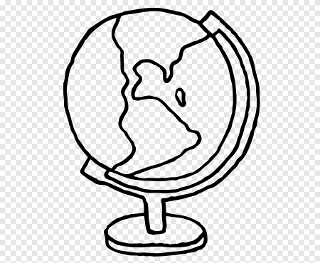 Глобус карандашом