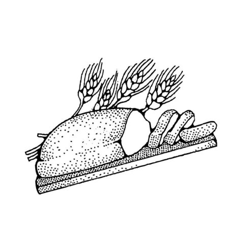 Раскраски хлеб хлебобулочные изделия тема