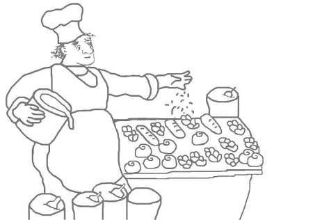 Раскраски колосок хлеб для детей