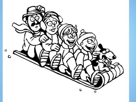 Раскраска спортивная семья