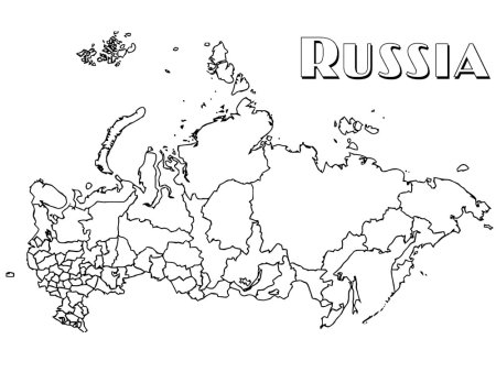 Раскраска "Москва"