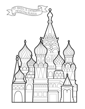 Раскраска Матрешка