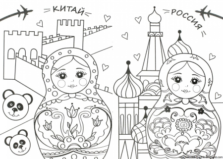 Флаг России раскраска для детей