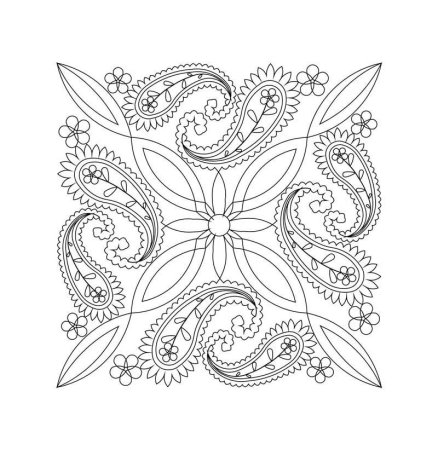 Раскраска Мандала для детей