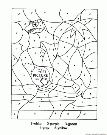 Цифровая раскраска для детей