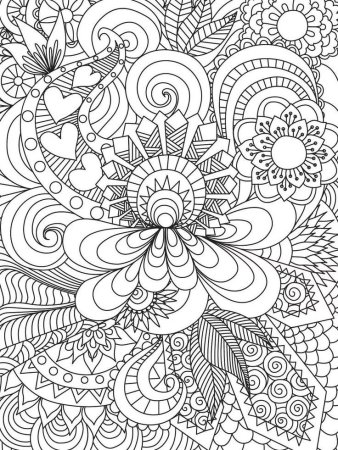 Арт терапия раскраски