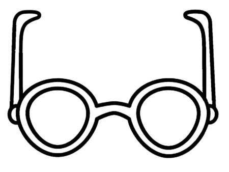 Очки раскраска