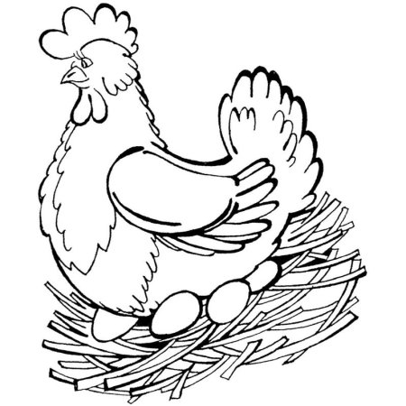 Раскраска яйцо из сказки Курочка Ряба