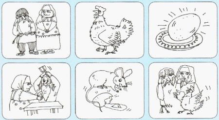 Раскраска курица для детей наседка