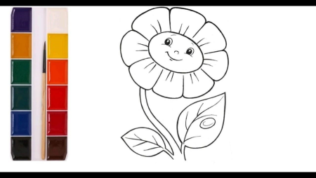 Цветы рисунок