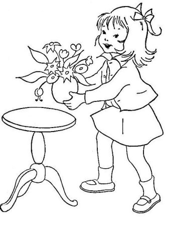 Цветик семицветик раскраска