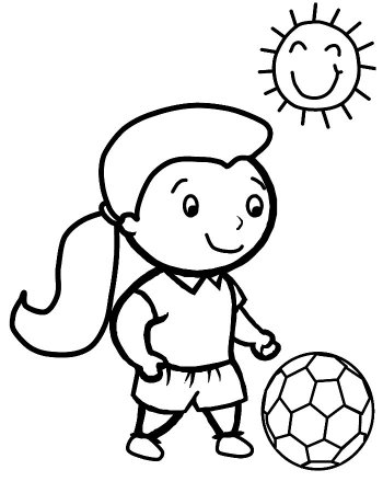 Спорт. Раскраска