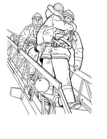 МЧС раскраска