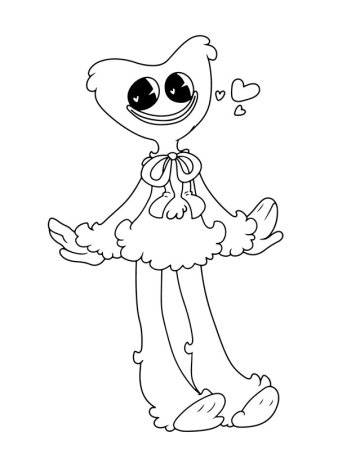 Раскраски Хаги-ваги и киси-МИСИ