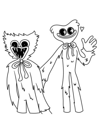 Раскраска ХАГИВАГИ кисимиси