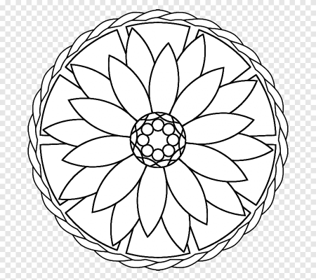 Простые мандалы для детей