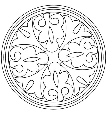 Орнаменты. Раскраска