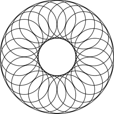 Узоры циркулем