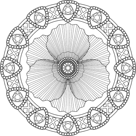 Мандала схема