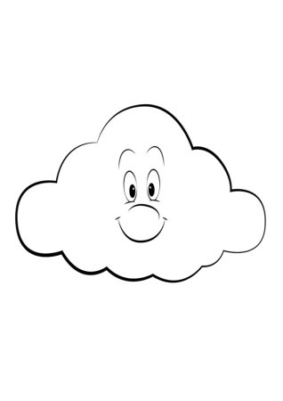 Облако шаблон