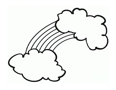 Облако с дождем раскраска