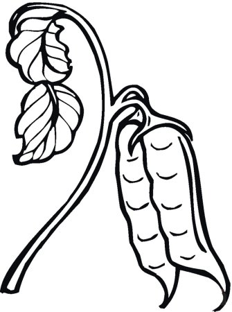 Раскраска горошек