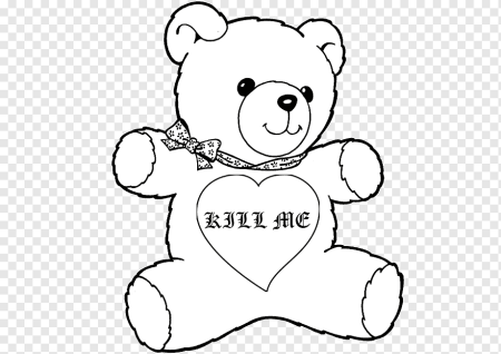 Раскраска "мишки"