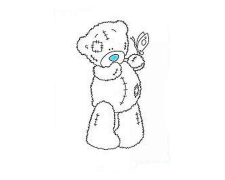 Раскраска. Медвежонок
