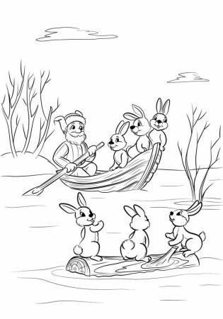 Дед Мазай и зайцы