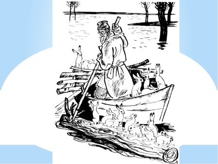 Некрасов дед Мазай и зайцы