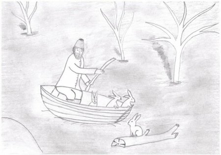 Мамин Сибиряк дед Мазай и зайцы