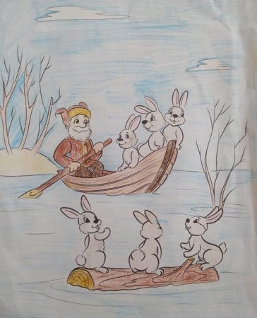 Некрасов дед Мазай и зайцы