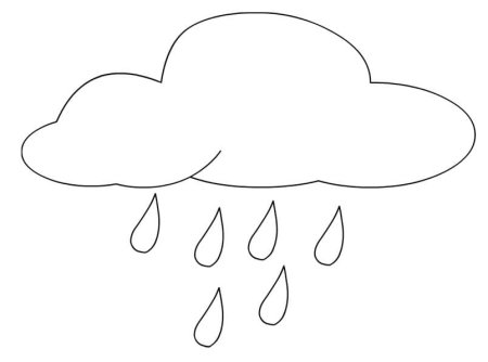 Небо раскраска для детей