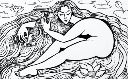 Су анасы рисунок