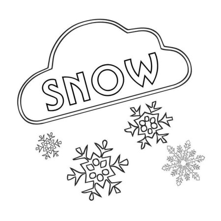 Снежинка раскраска для детей