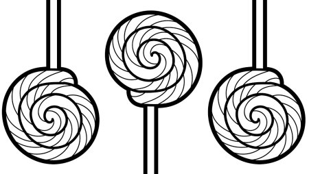 Рисование для детей Карамелька