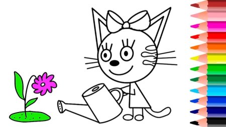 Карамелька раскраска