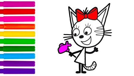 Раскраска конфетка