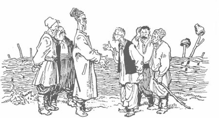 Николай Васильевич Гоголь Заколдованное место рисунок