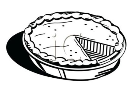 Тортик. Раскраска