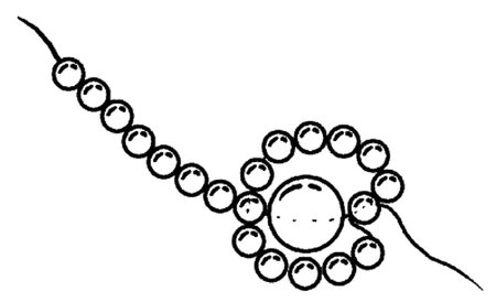 Бусы раскраска для детей