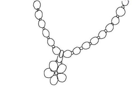 Раскраска бусы