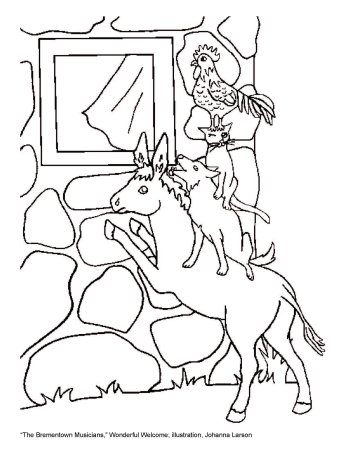 Шарль Перро синяя борода раскраска