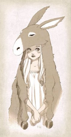 Ослиная шкура раскраска