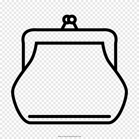 Кошелек трафарет