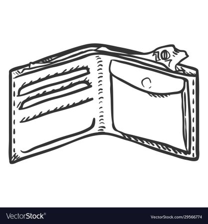 Кошелек с деньгами