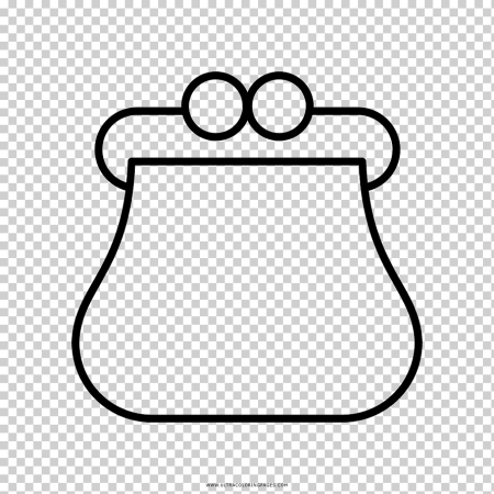 Кошелек раскраска