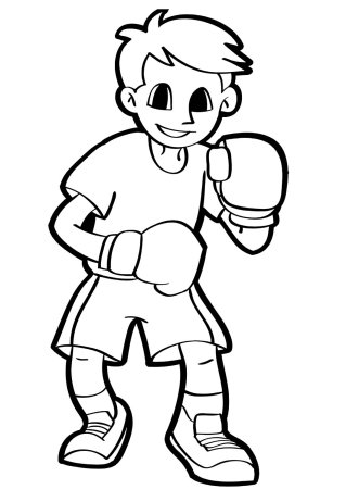 Спортсмены бегуны раскраски для детей